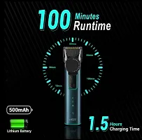 VGR SmartOne Series V-973 Fully Waterproof Trimmer 100 min Runtime, 24 Length Settings (Blue)-thumb3