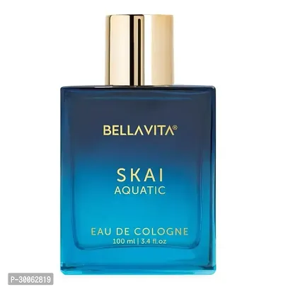 Bella-Vita Luxury Skai Aquatic Unisex Eau De Cologne with Bergamot, Lavender  Patchouli|Premium, Long Lasting Woody Fragrance for Men  Women, 100 ML