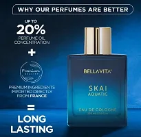 Bella-Vita Luxury Skai Aquatic Unisex Eau De Cologne with Bergamot, Lavender  Patchouli|Premium, Long Lasting Woody Fragrance for Men  Women, 100 ML-thumb3