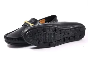 Classy Synthetic Solid Loafers for Men-thumb1