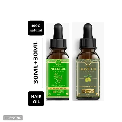 Happytree Organics Neem Oil and Olive Oil 30 ml each-thumb0