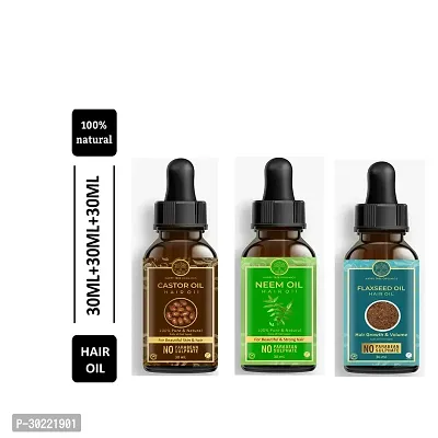 Happytree Organics Neem Oil+  Castor Oil + Castor Oil-thumb0