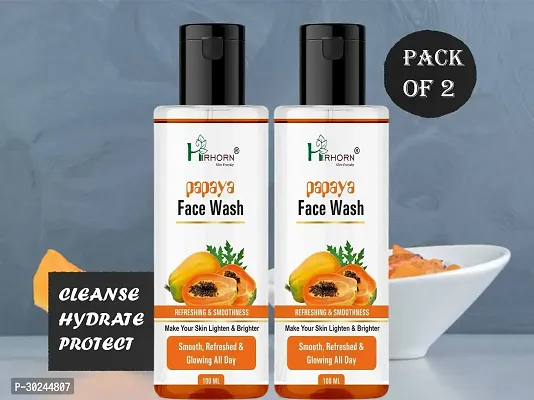 papaya  face wash for oily skin, Pack of 2-thumb0