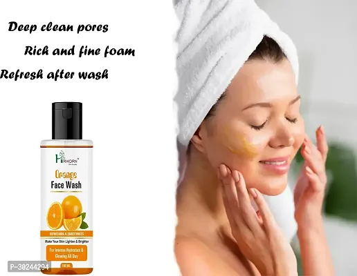 Orange with Vitamin E Tan Removal for Oily Skin Face Wash-thumb0