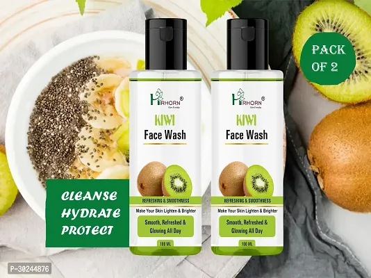 kiwi face wash for Extra cleansing and smoothness Face Wash-thumb0