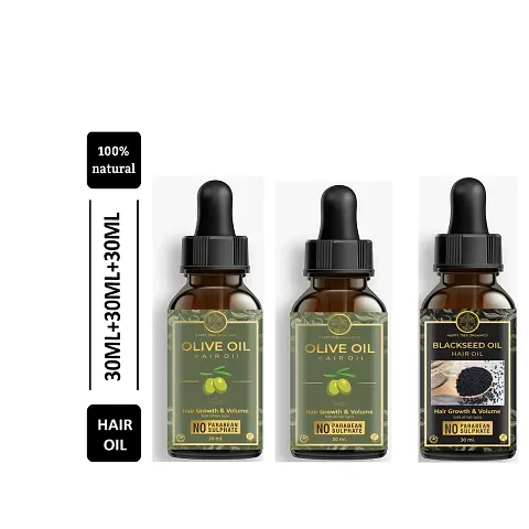 Organic Hair Oil Pack Of 3