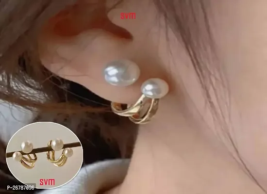 Women Stylish Korean Earrings-thumb0