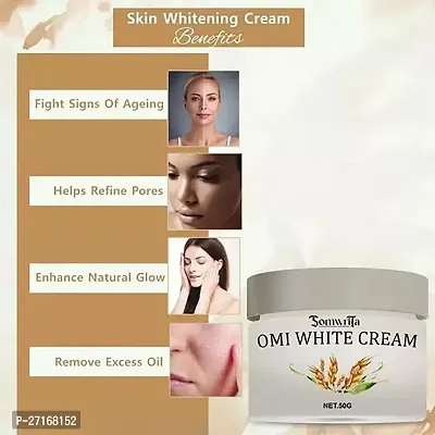 OMI WHITE CREAM 50GR - Advanced Whitening  Brightening Cream, (50 g)