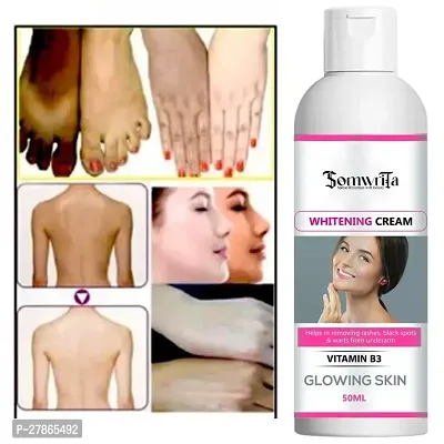 SOMWRITA Whitening Cream For Advanced Whitening  Brightening, Lightening Cream, Remove dark spot,remove acne,natural whitening PACK OF 1(50gm)-thumb0