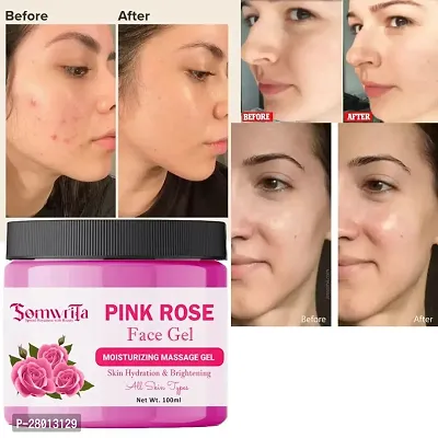 SOMWRITA ROSE Face Gel,Clearance Mela Special,Skin Lightening  Tan Removal Face Gel,Oil C-thumb0