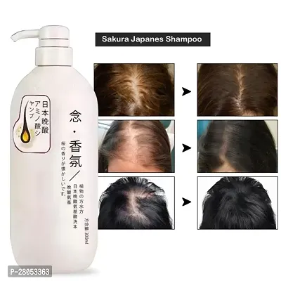 SOMWRITA Japanese Shampoo, Sakura Hair Growth Japanrsquo;s No. 1 Amino Acid Shampoo - (1PCS) 300ml-thumb0