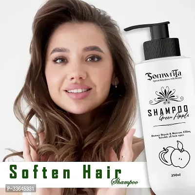 Somwrita Green Apple Shampoo For Damage Repair 250ml