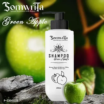 Somwrita Green Apple Shampoo For Damage Repair 250ml