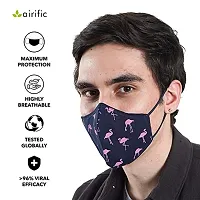Airific 2.0 N95, FFP2 Washable and Reusable Mask for Adults | Tested at International Labs Nano Technology Filter (Large, Stand Tall)-thumb3