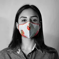 Airific 2.0 N95, FFP2 Washable and Reusable Mask for Adults | Tested at International Labs Nano Technology Filter (Medium+, Ixora)-thumb1