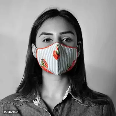 Airific 2.0 N95, FFP2 Washable and Reusable Mask for Adults | Tested at International Labs Nano Technology Filter (Medium+, Ixora)-thumb2