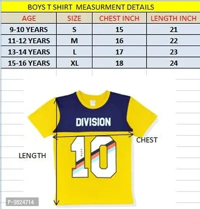 CRAZYON Big Boys Half Sleeve t-Shirts (13-14YEARS, D.Green)-thumb3