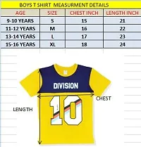 CRAZYON Big Boys Half Sleeve t-Shirts (11-12YEARS, Blue)-thumb2