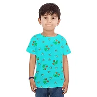 CRAZYON Boys Allover Print T-Shirts Pack of (5) (2-3 Years, Half Sleeve)-thumb2