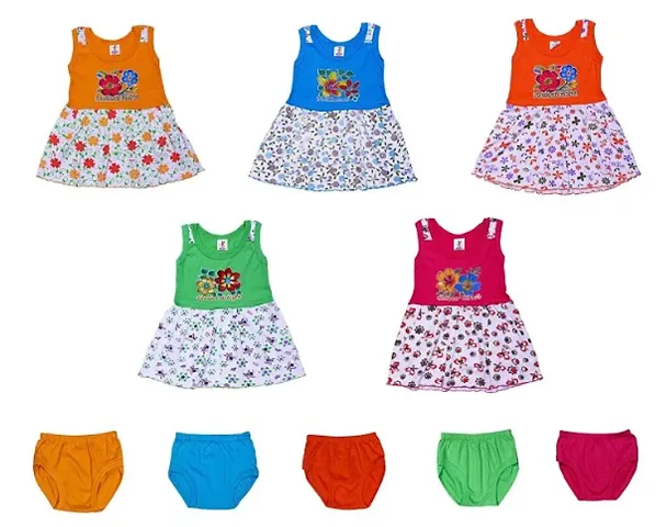 Baby Girls Frock & Top Bottom Set Combo Packs