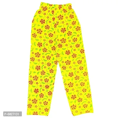 Multicoloured girls printed pant || pack of 5 ||-thumb2