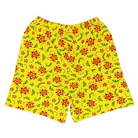 Crazyon Girls Allover Print Shorts Pack Of (5)-thumb3