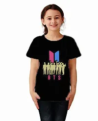 CRAZYON GIRLS PRINTED T-SHIRTS STYLE (2) PACK OF (4)-thumb1