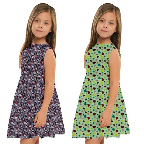 Classic Frock for Kids Girl, Pack of 3