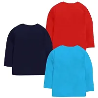 Stylish Cotton T-shirt For Kids Pack of 3-thumb4