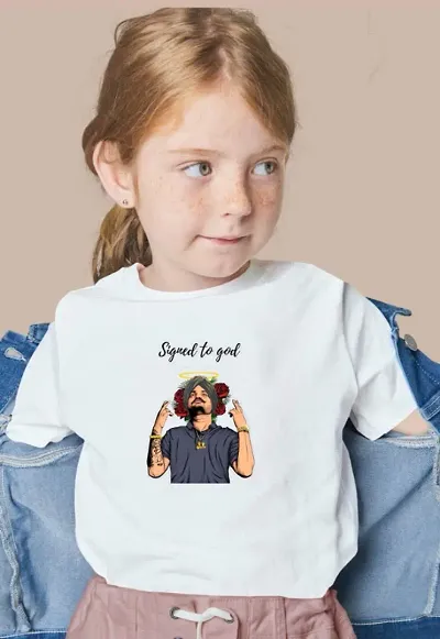 Sidhu Moose wala design T-shirt for kids