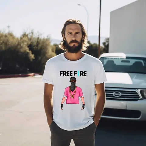 Freefire design t-shirt for men