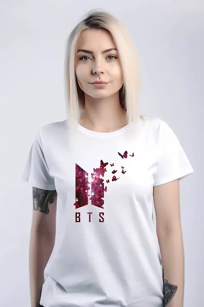 Korean K-Pop BTS Symbol Design T-shirts for Women