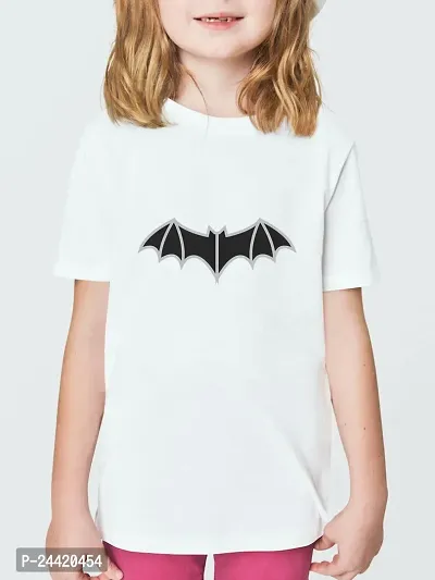 BATMAN Design Printed T-shirts for Girls-thumb2