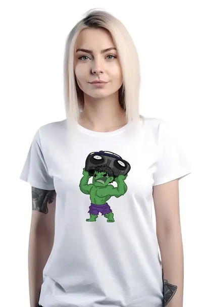 Hulk Design T-shirts for Women