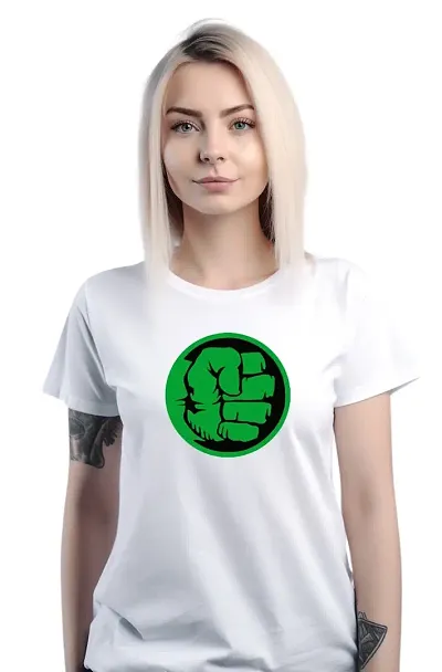 Hulk Design T-shirts for Women