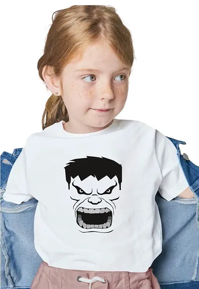 Hulk Design T-shirts for Girls