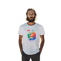 Holi Design Printed T-shirts for Men-thumb2