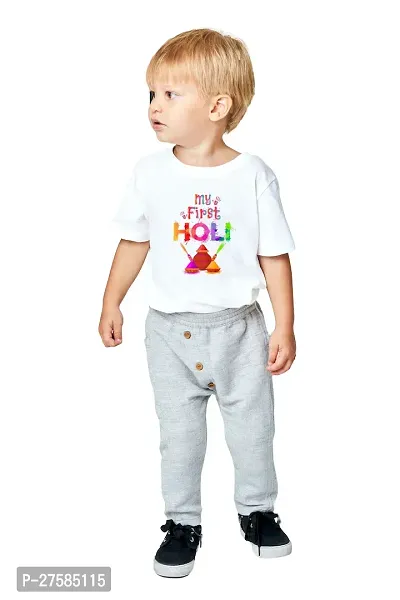 Holi Design Printed T-shirts for Boys-thumb4