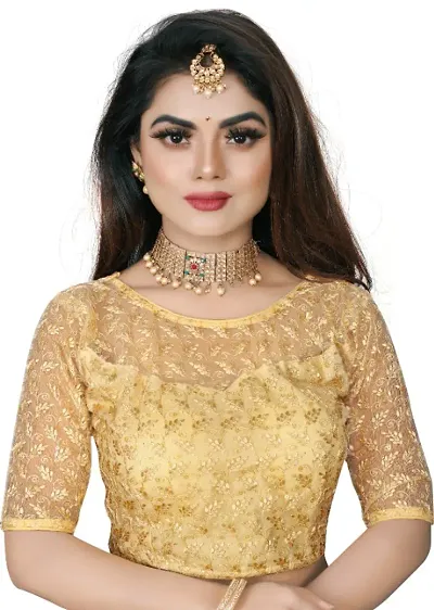 Hot Selling Net Stitched Blouses