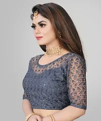 Classic Net Embroidered Blouses for Women-thumb2