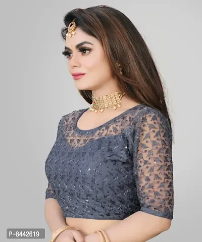 Classic Net Embroidered Blouses for Women-thumb3
