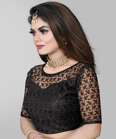 Hot Selling Net Stitched Blouses