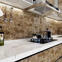 Kitchen Wallpaper Oil Proof Waterproof  for Home and Kitchen Decor 60*200 cm-thumb1