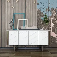 KASHIVAL Kitchen cabinets Wallpaper Oil Proof Waterproof Floor Tiles Stickers Waterproof Wall Paper for Home and Kitchen Decor 60*200 cm-thumb3