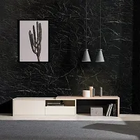 KASHIVAL Wall Stickers Wallpaper Home Renovation DIY Project, Gift Wrapper, Furniture, Fridge, Refrigerator, Kitchen Cupboard, Cabinets, Black 60*200 cm-thumb2