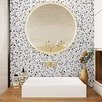 KASHIVAL Wall Stickers Marble Wallpaper Furniture Kitchen Counter, Cabinet Makeover, Almirah, Plastic  Wooden Tabletop, Wardrobe, PVC DIY Self Adhesive (SIZE:60*200CM)-thumb3