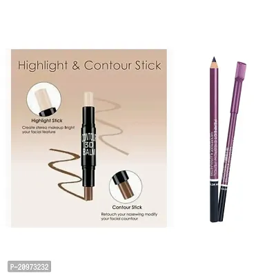 SET OF CONTOUR AND HIGHLIGHT STICK WITH EYEBROW PENCIL-thumb0