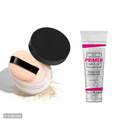 SET OF FACE LOOSE POWDER WITH PRIMER