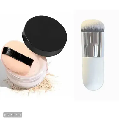 COMBO OF FOUNDATION BRUSH WITH LOOSE POWDER