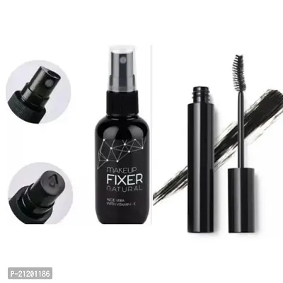 COMBO OF MAKEUP FIXER WITH MASCARA-thumb0